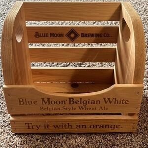 Unique Blue Moon Storage Crate